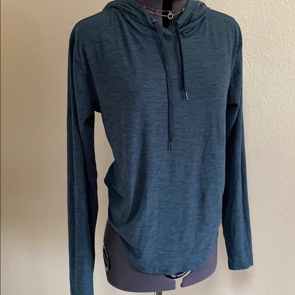 Old Navy Tops - Navy light weight hoodie w/pockets
